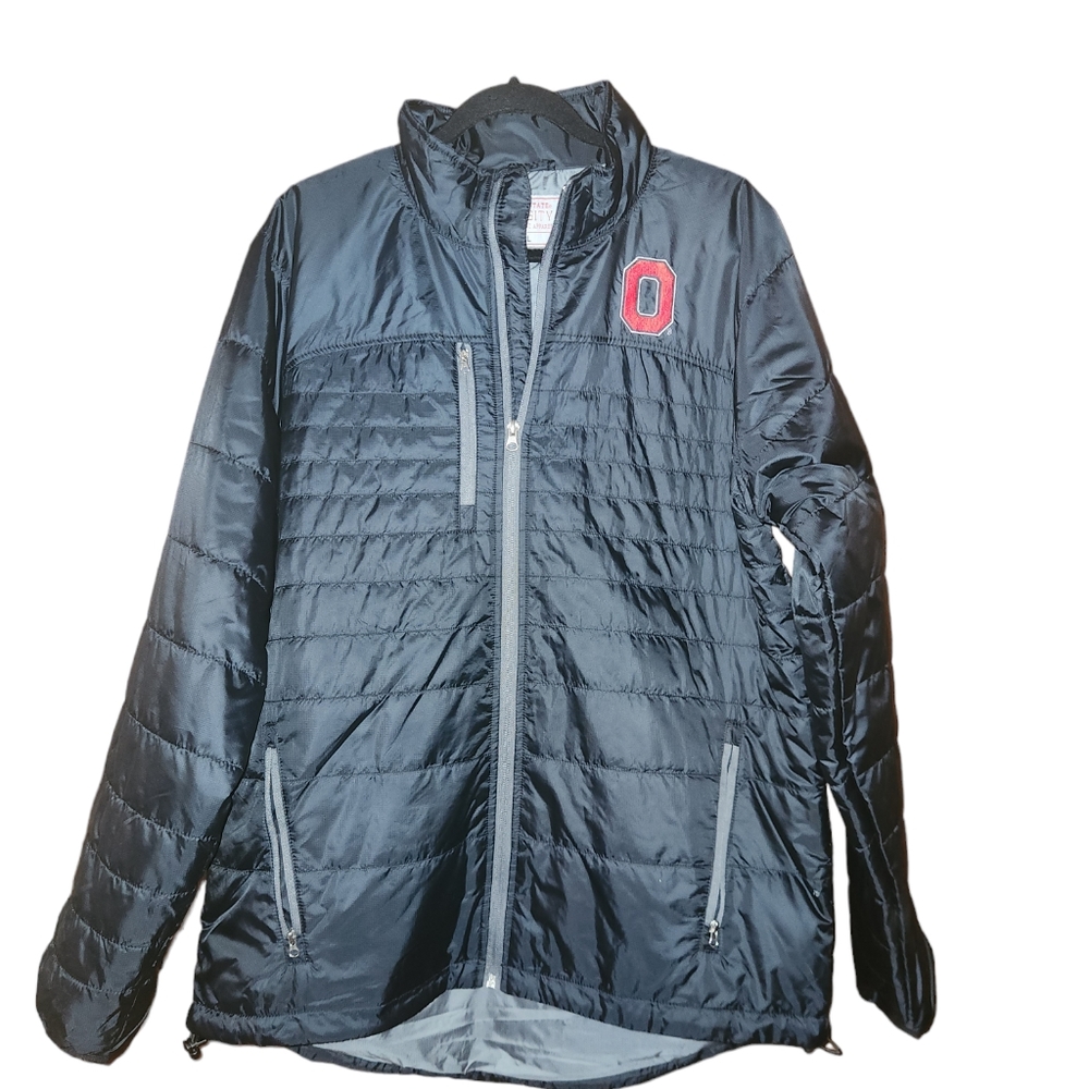 Ohio State Black Size L Lightweight Puffer Jacket